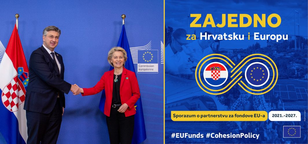 Europska komisija odobrila Sporazum o partnerstvu s Hrvatskom - Dobivamo 9 milijardi eura za daljnje hvatanje koraka s razvijenijim članicama EU-a! 