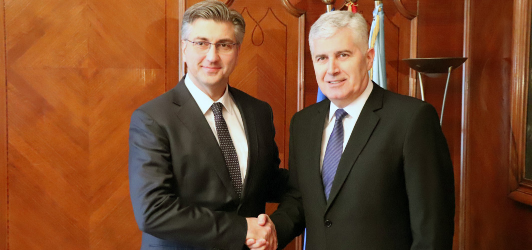Plenković & Čović o zaštiti ravnopravnosti Hrvata u BiH