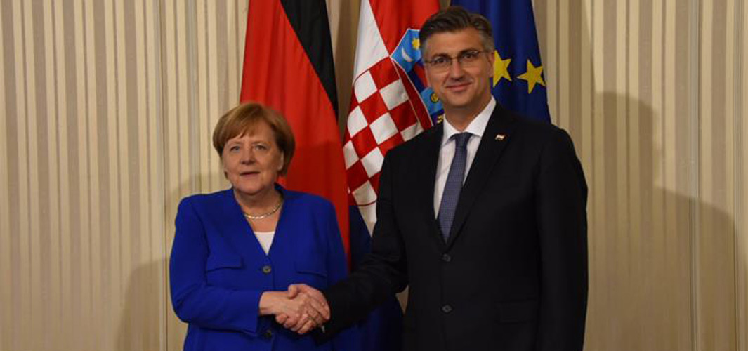 Posjet kancelarke Merkel - važan signal prijateljstva između Njemačke i RH te jačanja gospodarske suradnje