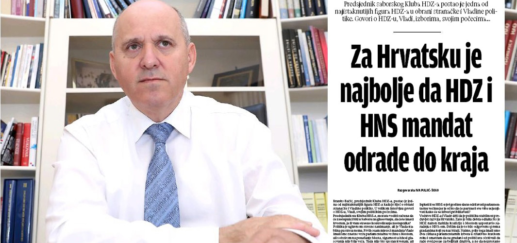 Za Hrvatsku je najbolje da HDZ i HNS mandat odrade do kraja, ali postoji granica koja se ne smije prelaziti!