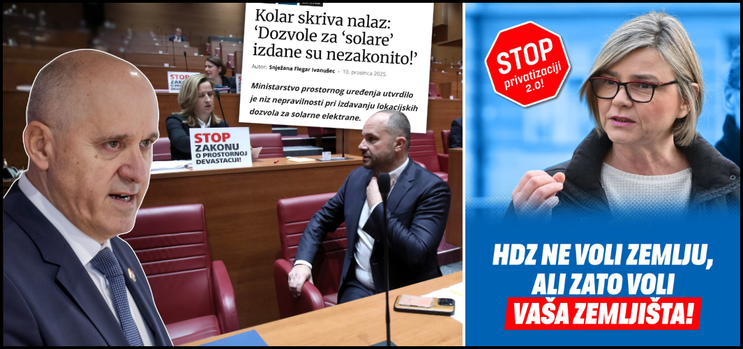 Po starom obrascu, SDP-ovi prevaranti viču „Drž'te lopova!“. A zemljišta građanima otimaju upravo - oni sami!