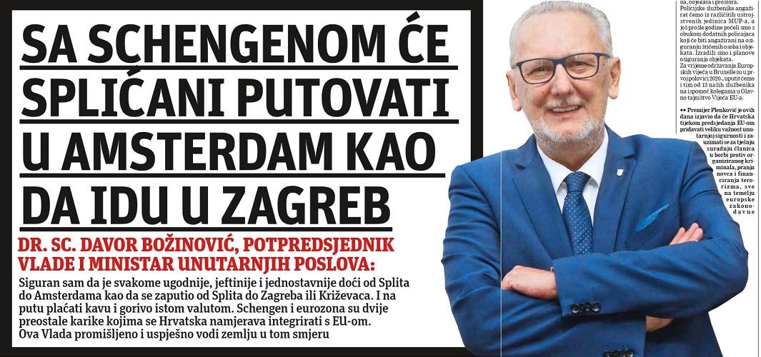 Slovenija samo gubi vrijeme i energiju. Hrvatska će u Schengen jer je to u interesu i Europske unije!