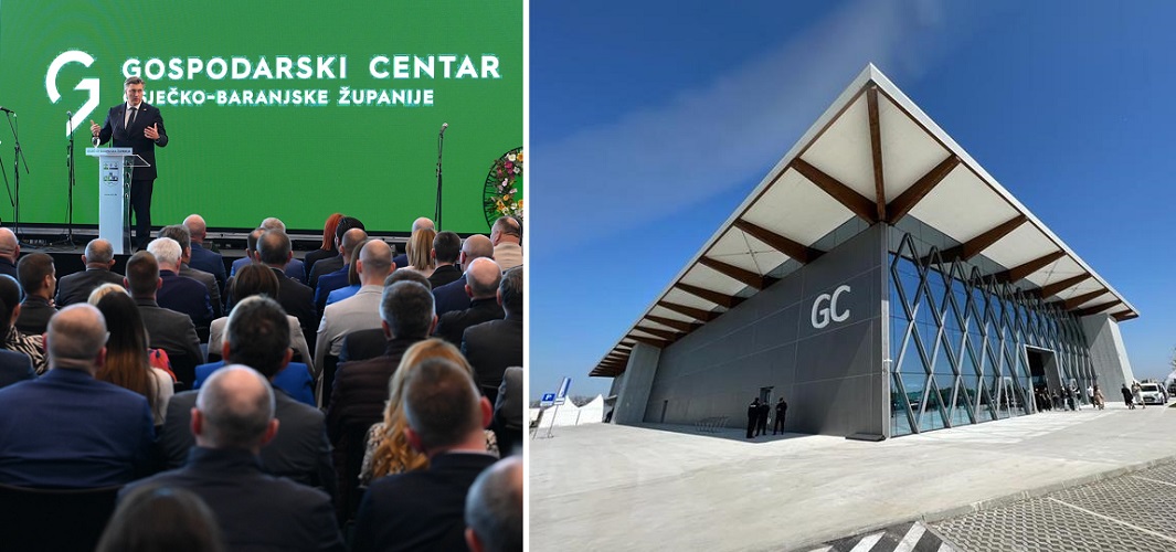 Otvoren Gospodarski centar Osječko-baranjske županije - koji će potaknuti nova ulaganja & stvarati radna mjesta!