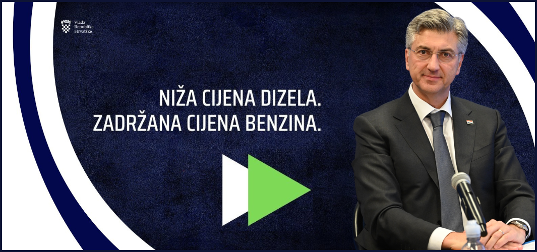 Litra dizela pojeftinjuje za 6 centi, a plavog dizela za 7. Cijena benzina, unatoč medijskim „najavama“ o poskupljenju, ostaje - ista!