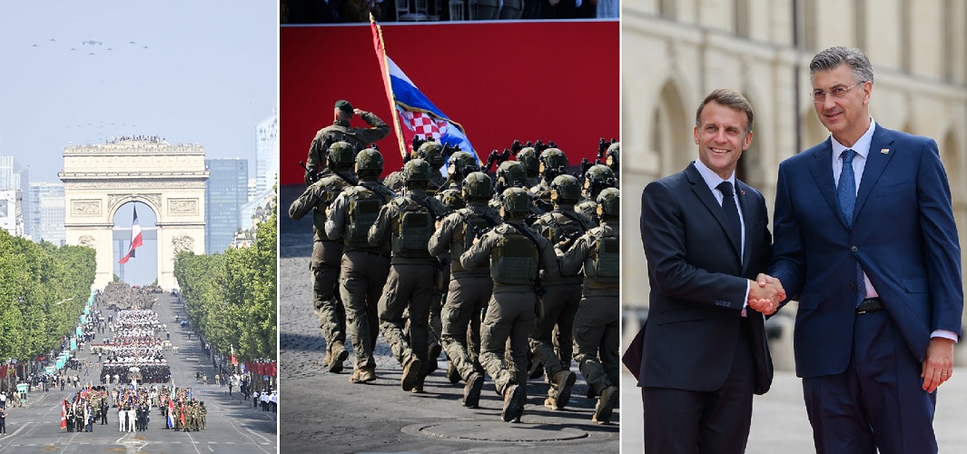 Sudjelovanjem na mimohodu u Parizu Hrvatska je pokazala da pripada zapadnom krugu zemalja - uz EU partnere i NATO saveznike! 