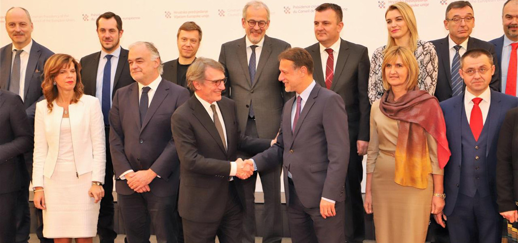 Konferencija predsjednika EP-a: Podrška EU proširenju, adekvatna sredstva za koheziju & prioriteti hrvatskog predsjedanja
