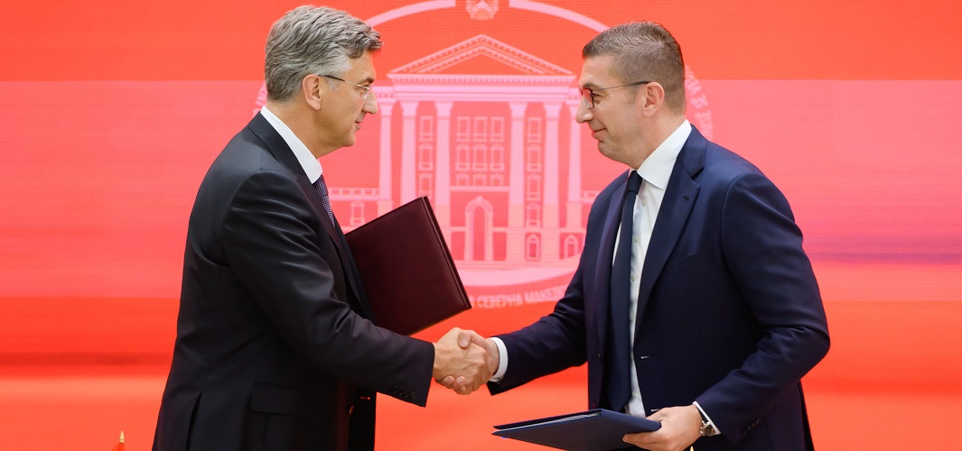 Sporazum o strateškoj suradnji Hrvatske i Sjeverne Makedonije!