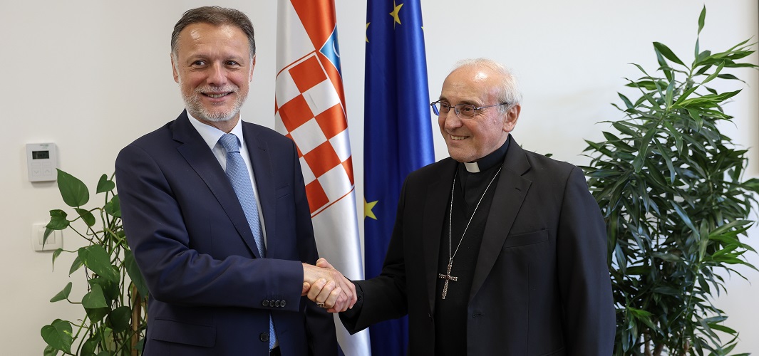 Gordan Jandroković naglasio je novom apostolskom nunciju potrebu zaštite prava Hrvata u Bosni i Hercegovini 