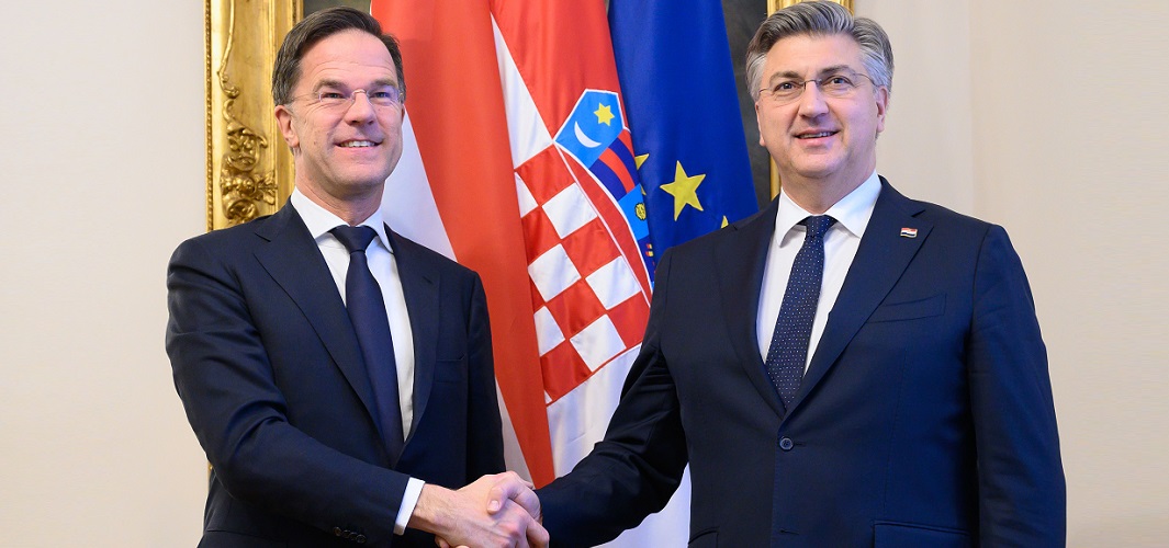 Poslije 18 godina - prvi nizozemski premijer u Hrvatskoj! 