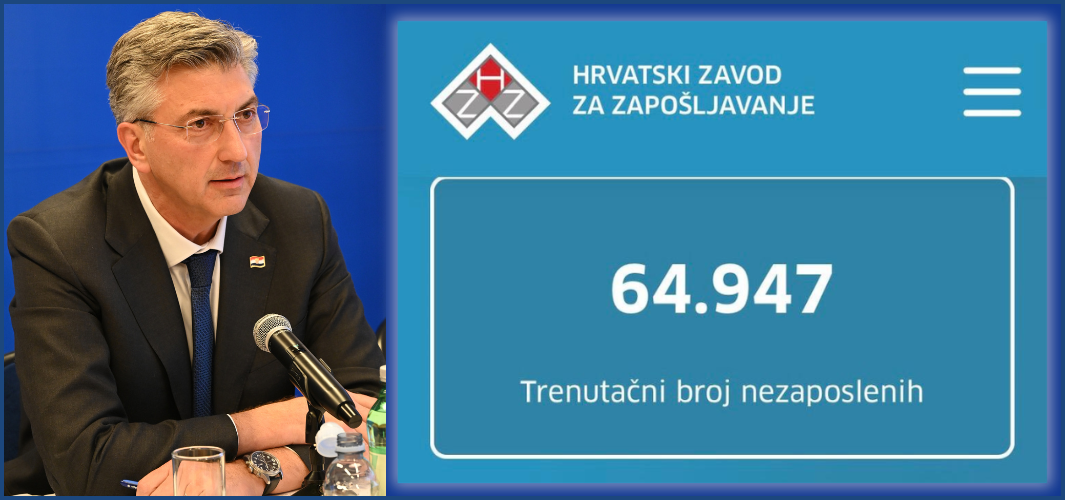 Zadovoljni rekordno niskom nezaposlenošću, visokom zaposlenošću & premoćnim rejtingom HDZ-a, ali nezadovoljni jer ljevica paralizira USUD