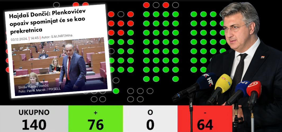 Za „opoziv“ premijera Plenkovića i naše Vlade SDP je uspio skupiti samo 64 ruke. Čak 12 manje nego što im je trebalo!