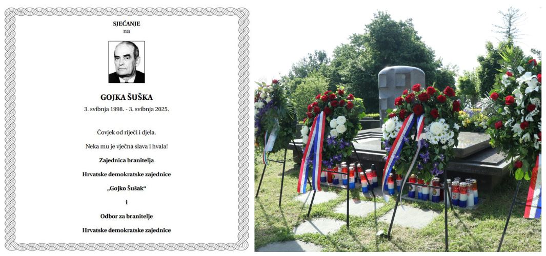 IN MEMORIAM: Gojko Šušak (3. svibnja 1998. - 3. svibnja 2025.)