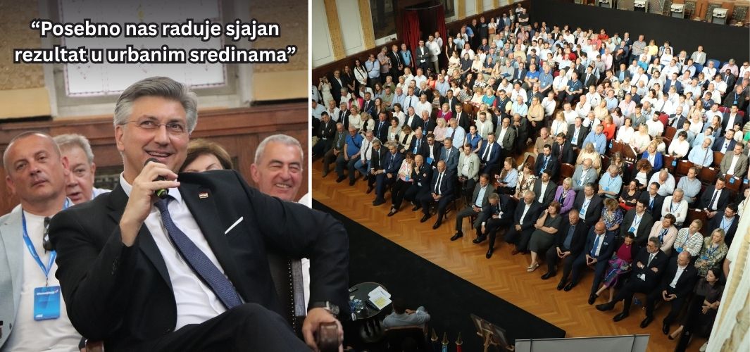 (VIDEO & PHOTO) HDZ je i na lokalnim izborima potvrdio da je predvodnička snaga Hrvatske!